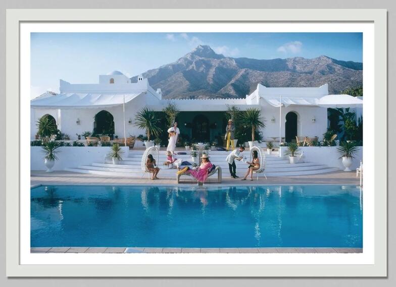 Luxury Lifestyle Living - Affiche de toile d'art d'impression de