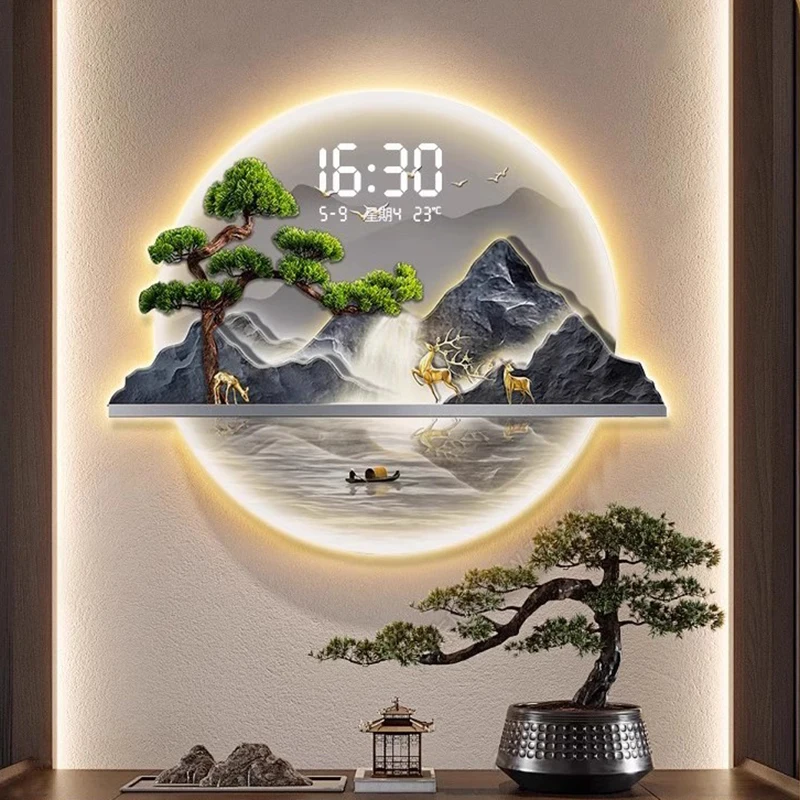 Luxury Lifestyle Living - Horloges murales de style chinois, design