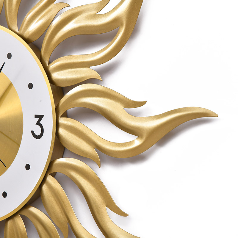 Horloge murale dorée nordique, - Luxury Lifestyle Living avis et prix