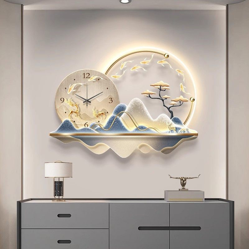 Horloge murale LED artistique, - Luxury Lifestyle Living avis et prix
