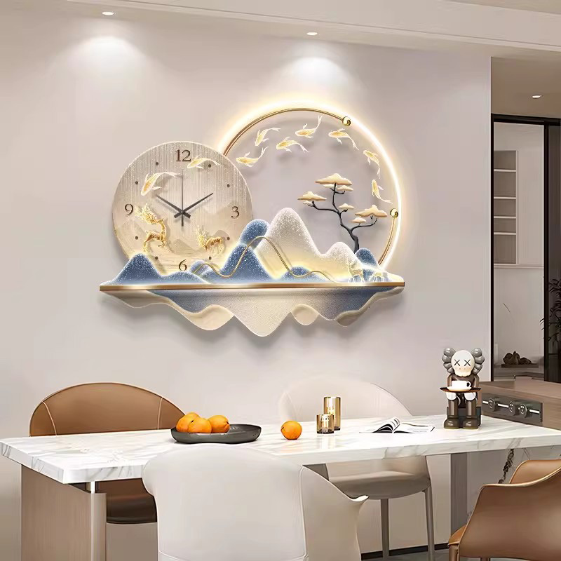 Horloge murale LED artistique, - Luxury Lifestyle Living avis et prix