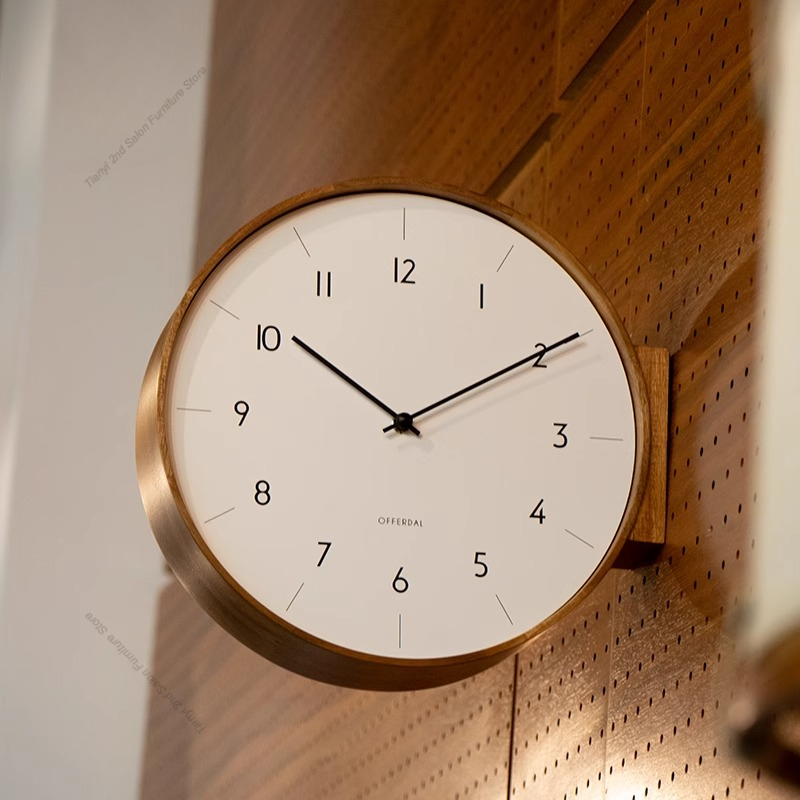Horloge murale Double face en  - Luxury Lifestyle Living avis et prix
