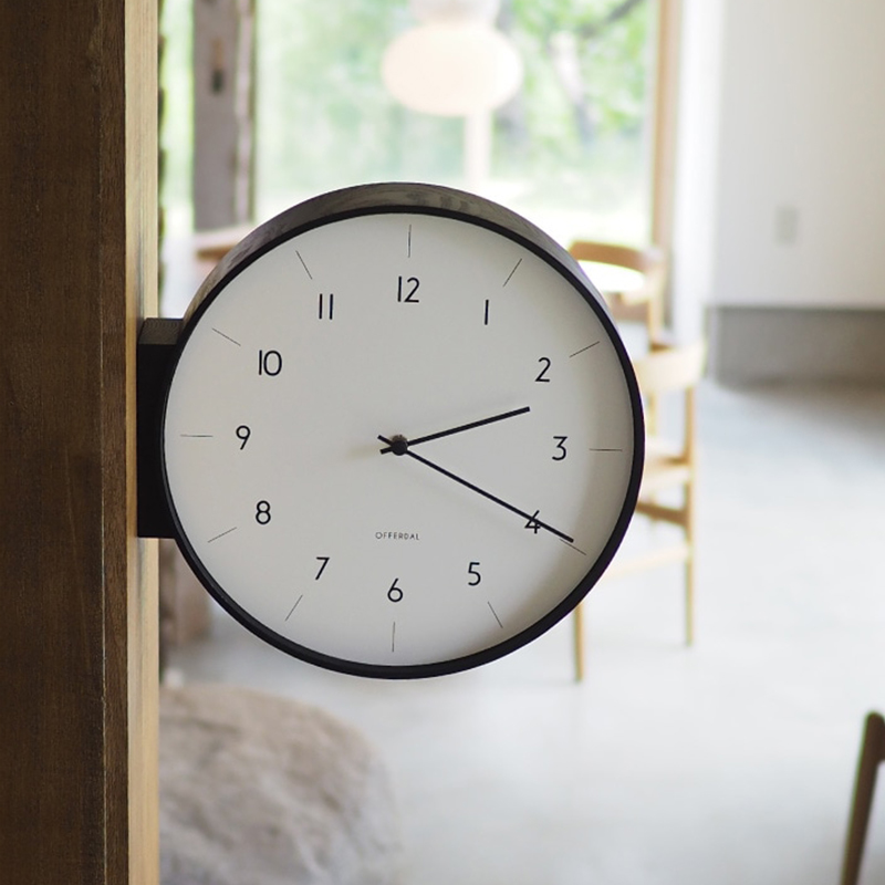Horloge murale Double face en  - Luxury Lifestyle Living avis et prix